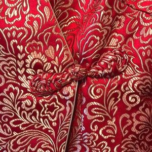 Beautiful red and gold dressy jacket